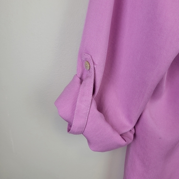 Soft Surroundings V-Neck Tunic Tencel Lyocell M - Picture 6 of 12